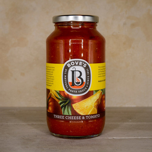 Bove's - Three Cheese & Tomato Pasta Sauce Product Image